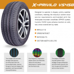 G195/65R16C 104/102T X-Privilo VS450 TRACMAX M+S