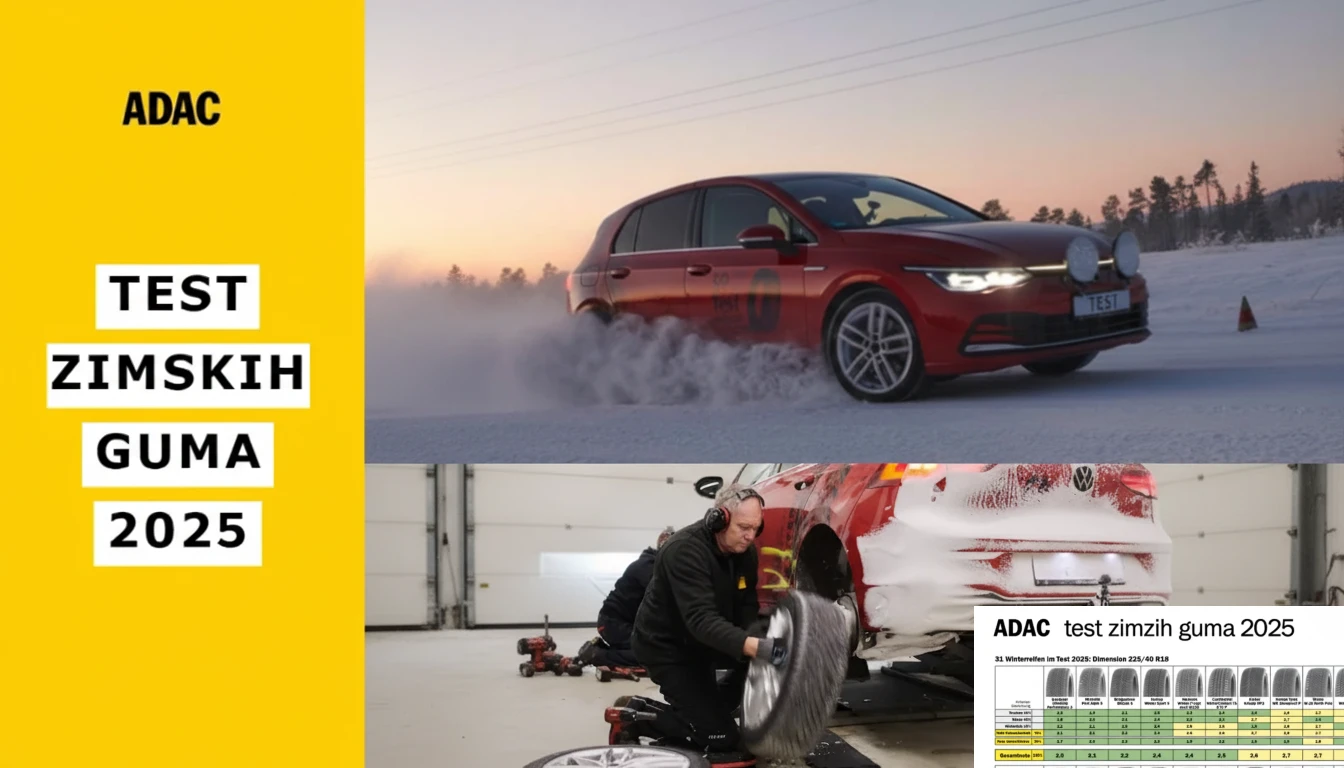 adac test zimskih guma 2025
